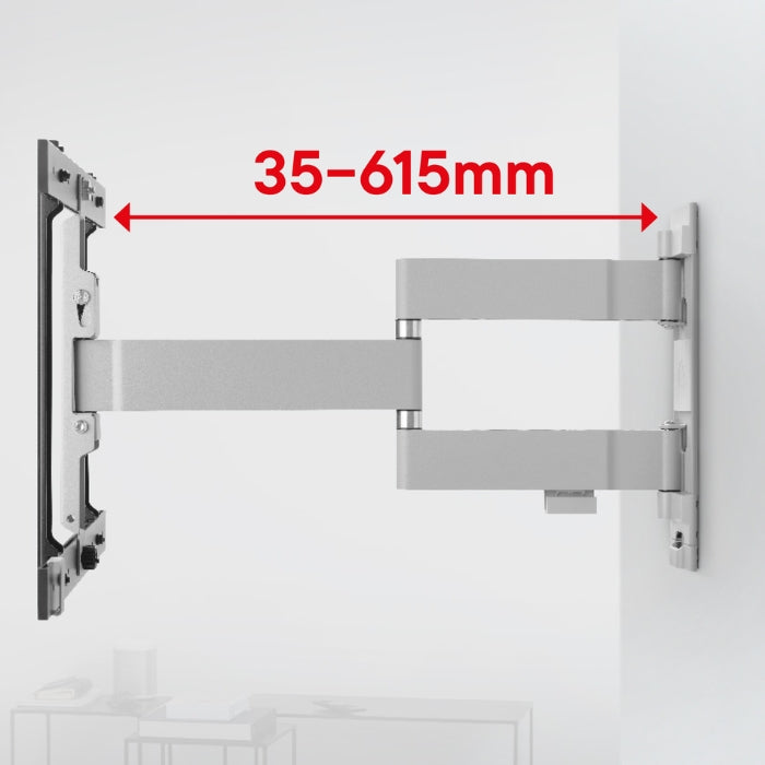 EA Accessories One For All Ultra Slim TV Wall Mount, 32-77", 6° Tilt & 180° Turn – view 4