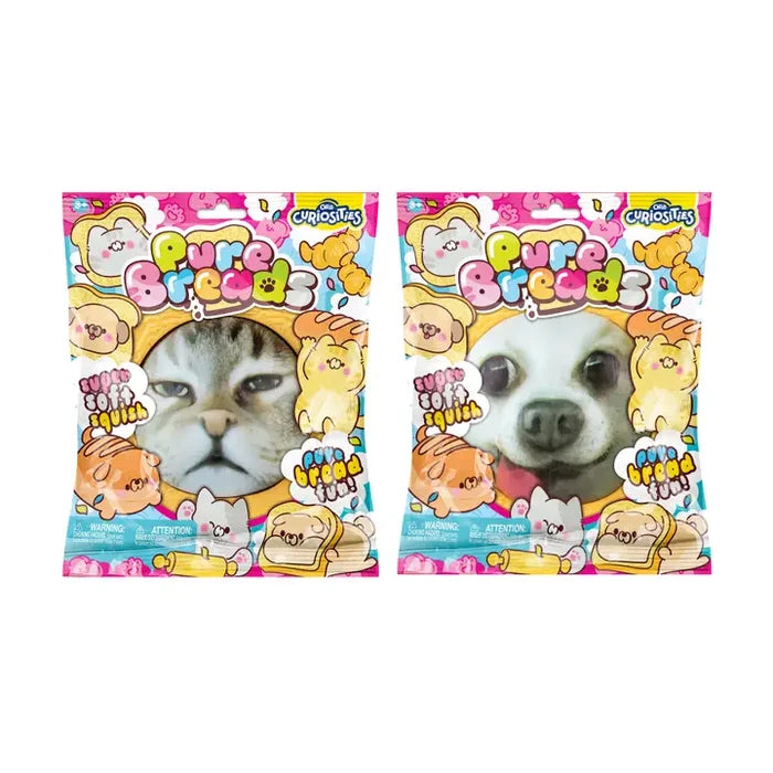 ORB 4 Inch Pure Breads Pets Squishy Sensory Fidget Toy