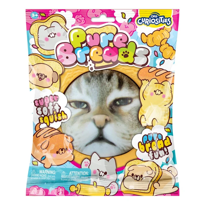 ORB 4 Inch Pure Breads Pets Squishy Sensory Fidget Toy