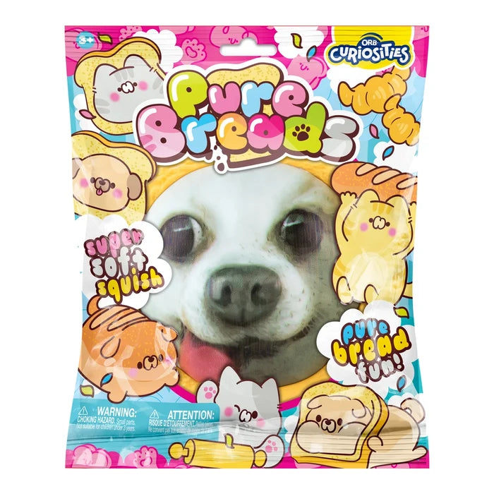 ORB 4 Inch Pure Breads Pets Squishy Sensory Fidget Toy
