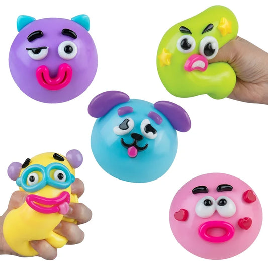 ORB Curiosities Smushers 4 Inch Squishy Sensory Fidget Toy - Assorted