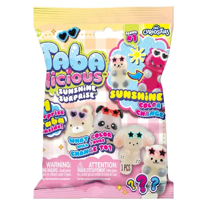 ORB Curiosities Sunshine Surprise Pets Taba Squishy Sensory Toy - Styles Vary