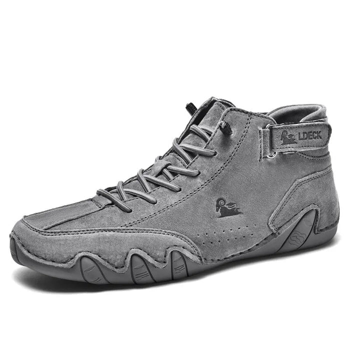 Oris Men’s High-Top Motorcycle Boots – Waterproof Casual Winter Sneakers