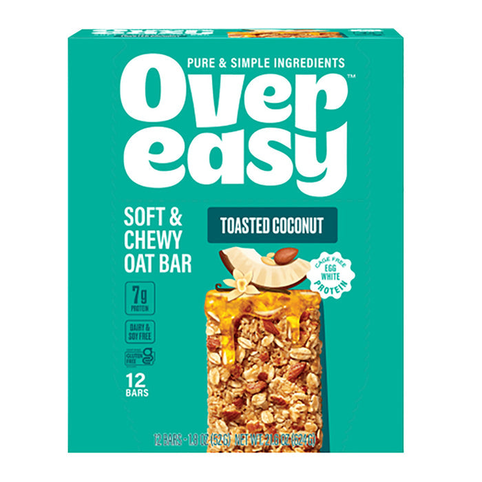 Over Easy Toasted Coconut Candy Bars - 12 Count