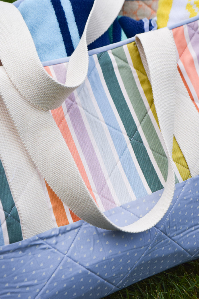 Over-sized Beach Tote Fabric Kit - Fab Floral