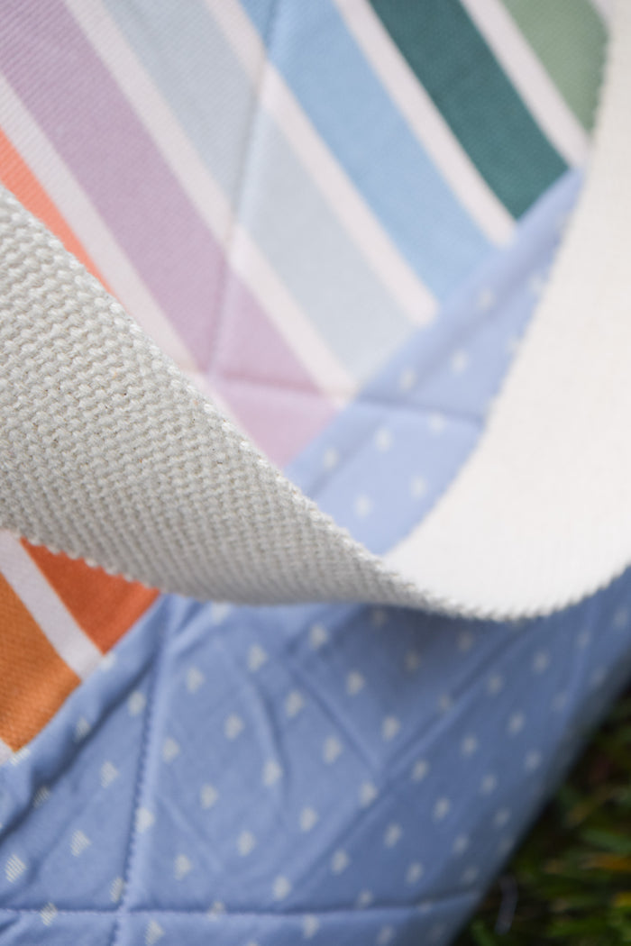 Over-sized Beach Tote Fabric Kit - Summer Stripe