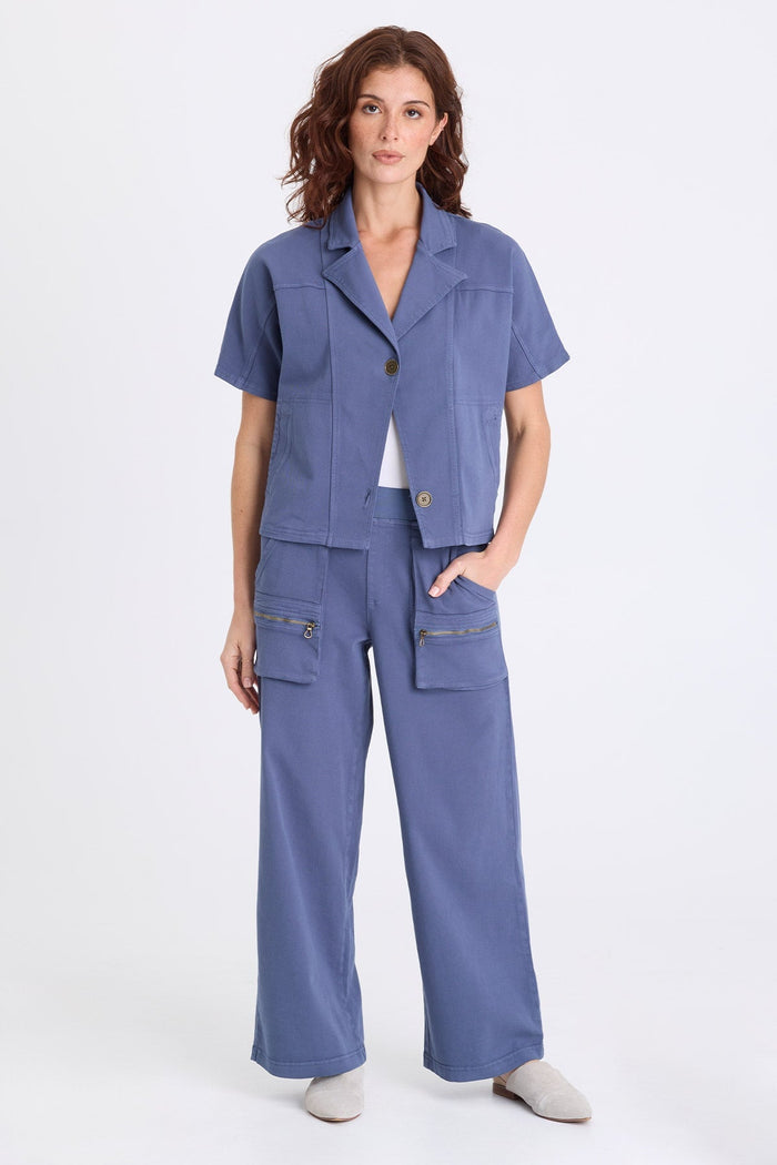XCVI Ozius Twill Wide Leg Pant