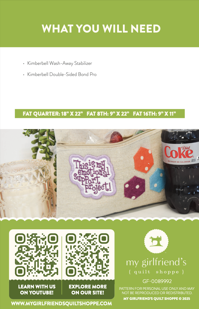 Patch Party: Oh SEW Cute! (Downloadable Machine Embroidery Pattern)