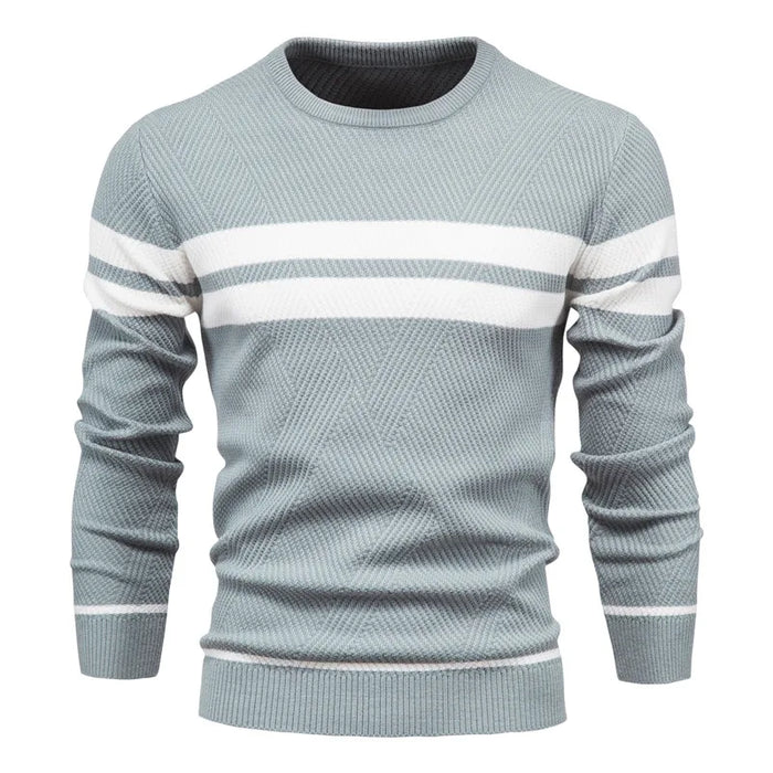 Paul Savin Men’s Slim Fit Crew Neck Knit Sweater