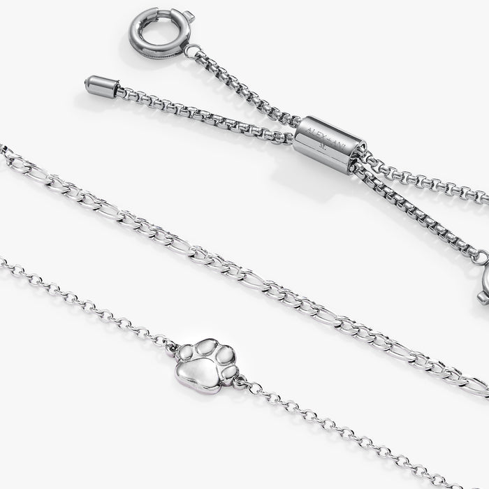 Paw Print Stranded™ Bracelet Set