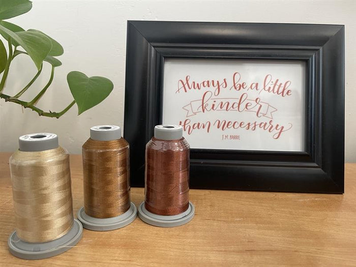 Pecan Pie Glide Thread Bundle (3)