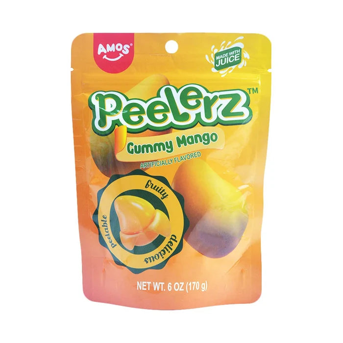 Peelerz Gummy Candy - Mango 6oz