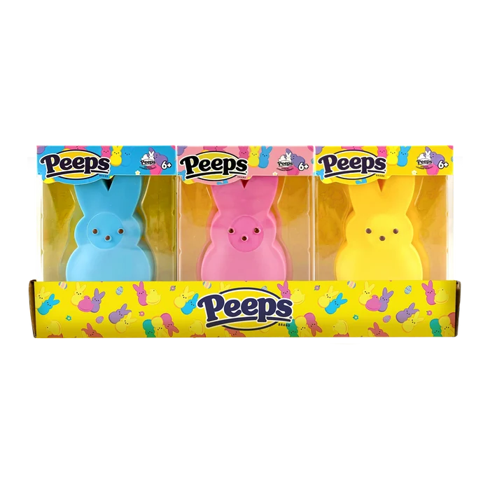 Peeps Bunny Easter Squishy Squeeze Toy - Assorted Colors