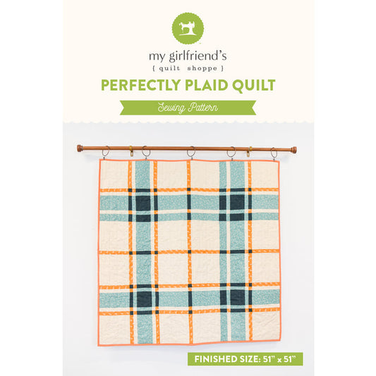 Perfectly Plaid Quilt (Downloadable Sewing Pattern)