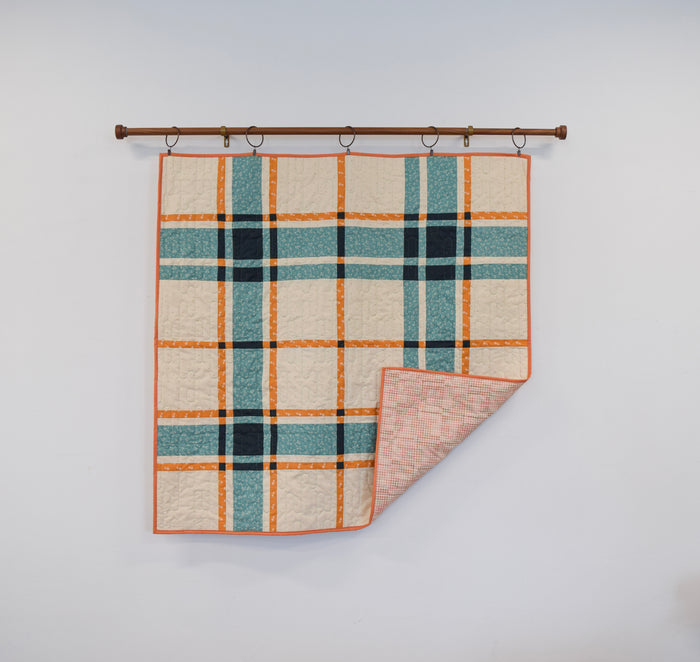 Perfectly Plaid Quilt (Downloadable Sewing Pattern)