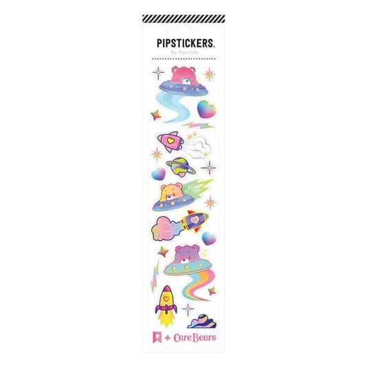 Pipsticks + Care Bears Rocket Ride Sticker Sheet - Owl & Goose Gifts
