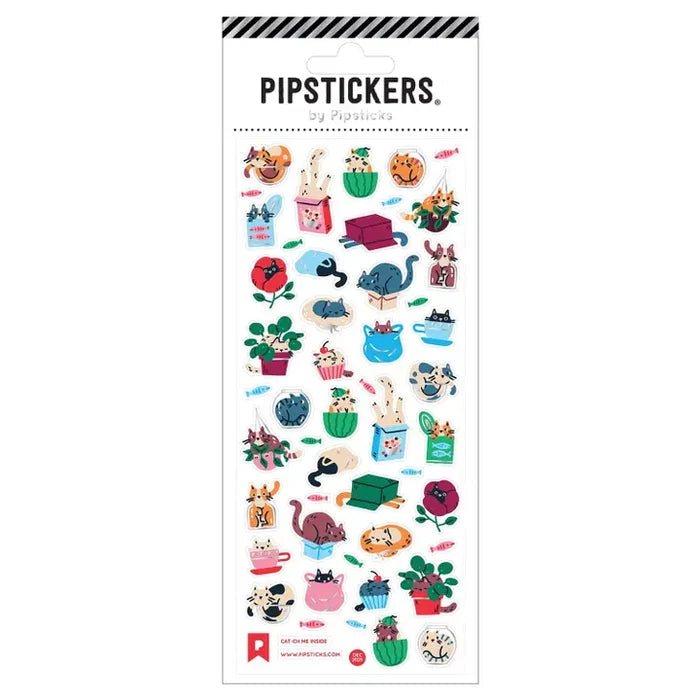 Pipsticks Cat-ch Me Inside Sticker Sheet