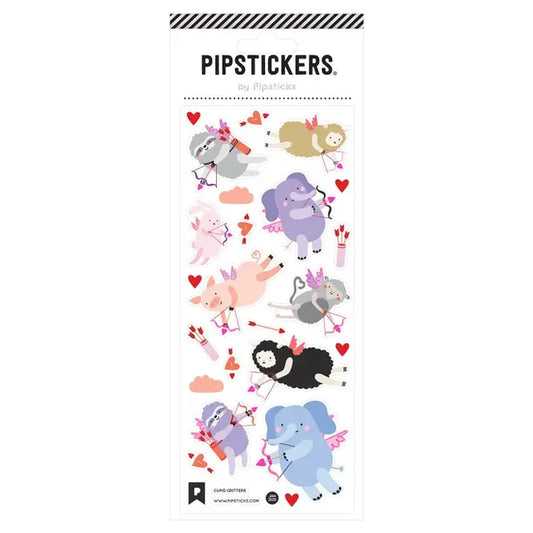 Pipsticks Cupid Critters Sticker Sheet