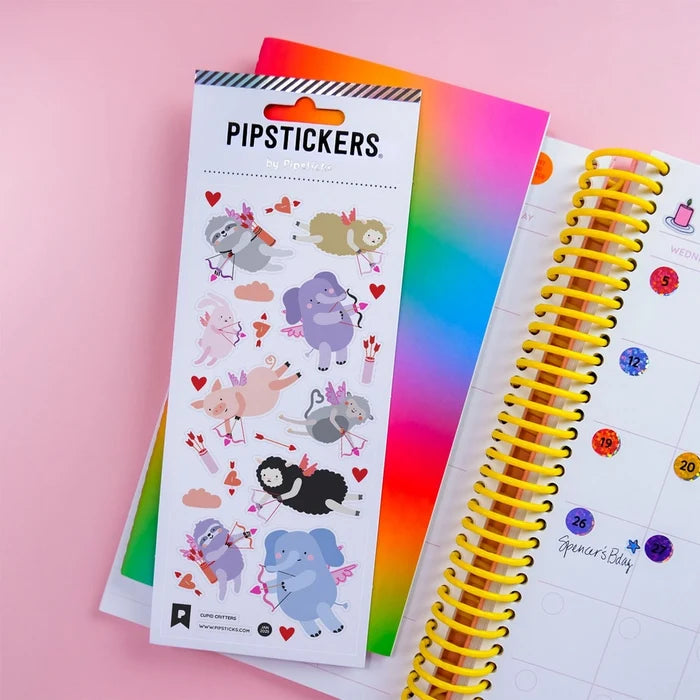 Pipsticks Cupid Critters Sticker Sheet