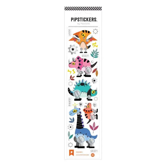 Pipsticks Dino-Bots Sticker Sheet