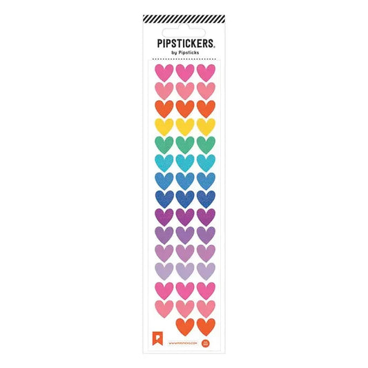 Pipsticks Heart Tones Sticker Sheet