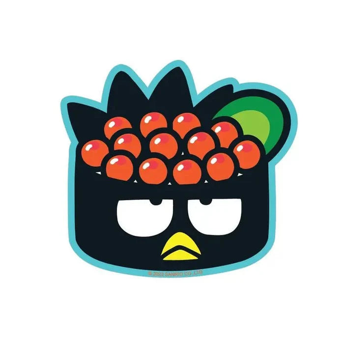 Pipsticks + Hello Kitty Badtz Maru Ikura Sushi Vinyl Sticker - Owl & Goose Gifts