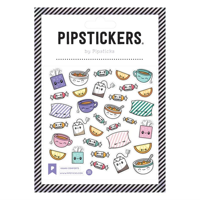 Pipsticks Kawaii Comforts Sticker Sheet