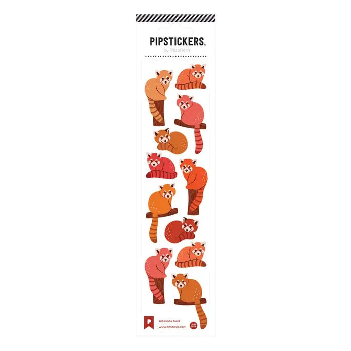 Pipsticks Red Panda Tales Sticker Sheet