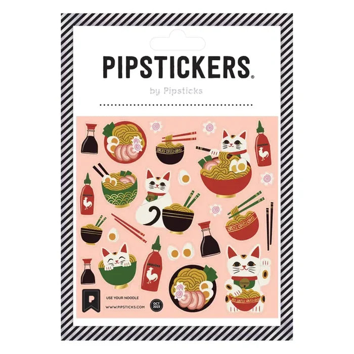 Pipsticks Use Your Noodle Sticker Sheet