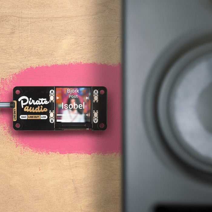 Pirate Audio: Line-out for Raspberry Pi [Discontinued] by Pimoroni - The Pi Hut