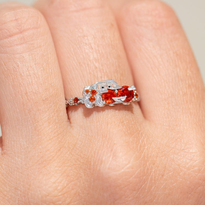 Pixar Lightning Mcqueen Ring