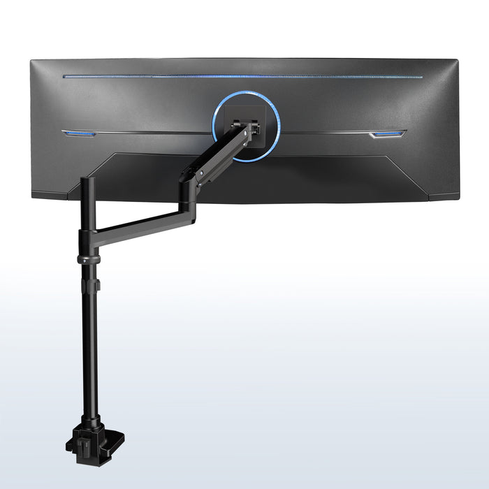 Monitor with a stand on a white background