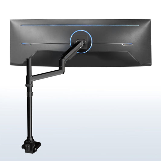 Monitor with a stand on a white background