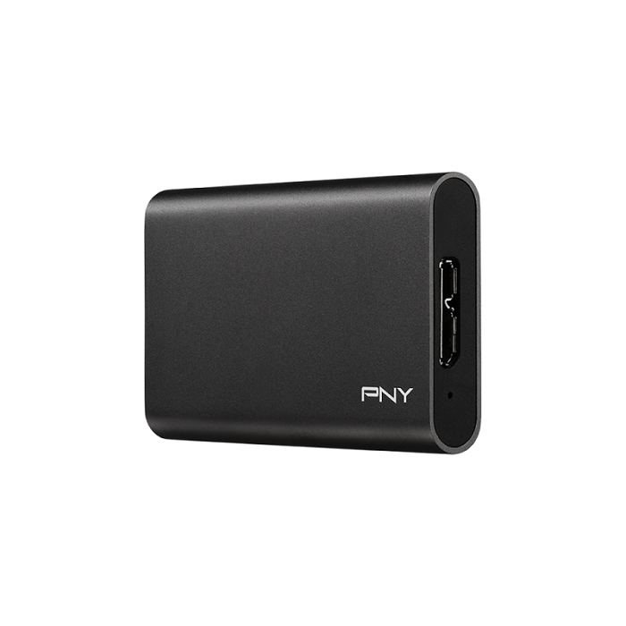 Euronics Ireland PNY Elite USB 3.1 Gen 1 Portable SSD, read up to 430 MB/s and write up to 400MB/s, 960GB