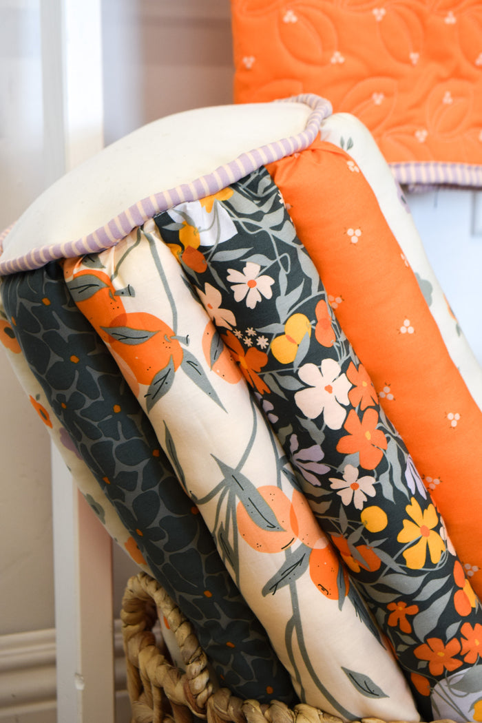 Polly's Quilt Fabric Kit- Tangerine