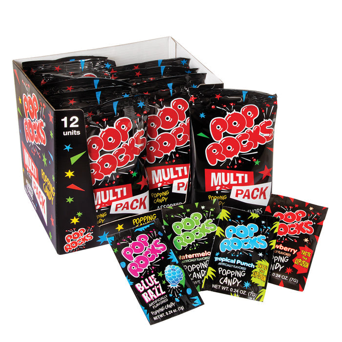 Pop Rocks Assorted Popping Candy Multi Pack - 12 Count