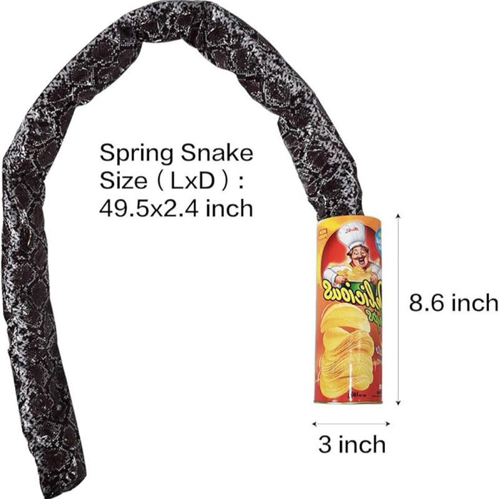 Potato Chip Canned Snake Prank Toy – Classic Jump Scare Gag Gift