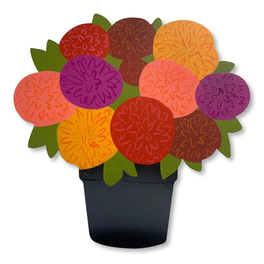 Potted Chrysanthemum Art Pop