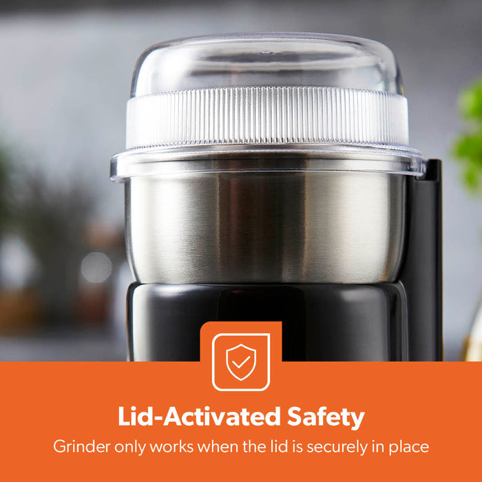 Powerful Mini Dry Coffee Grinder and Spice Mixer 200W