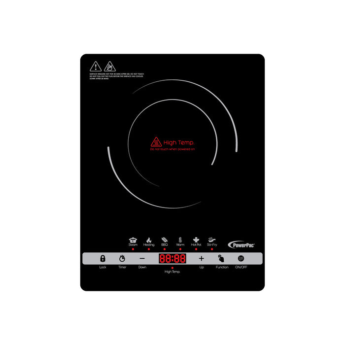 PowerPac Ceramic Cooker Infrared Cooker (Any Pot) 2000 Watts  (PPIC836)