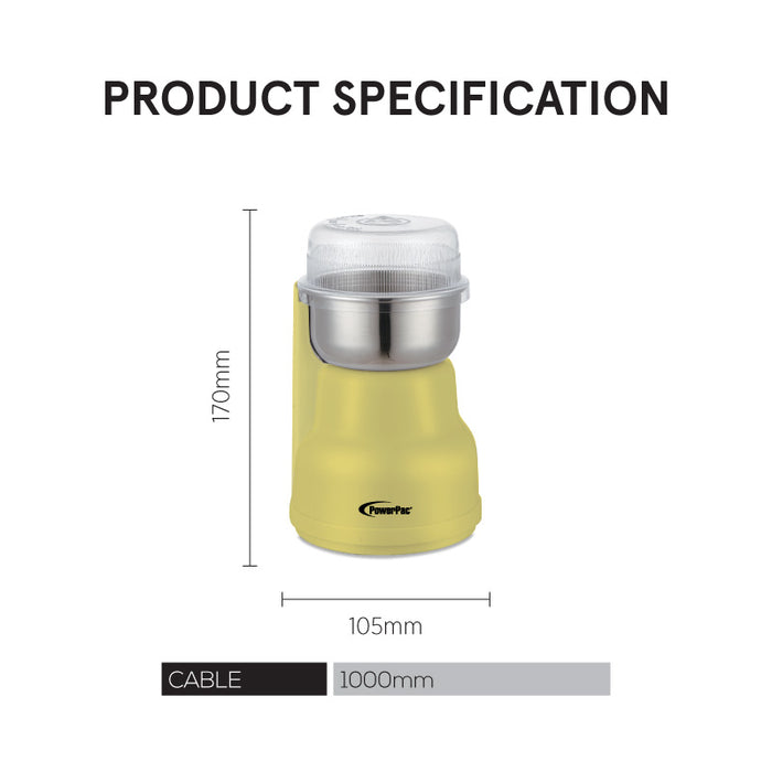 PowerPac Multi Grinder Coffee & Spice (PPBL341)