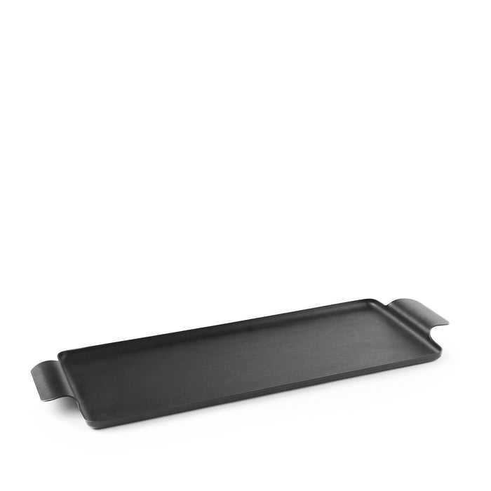 Kaymet Pressed Tray in Black 7 x 14