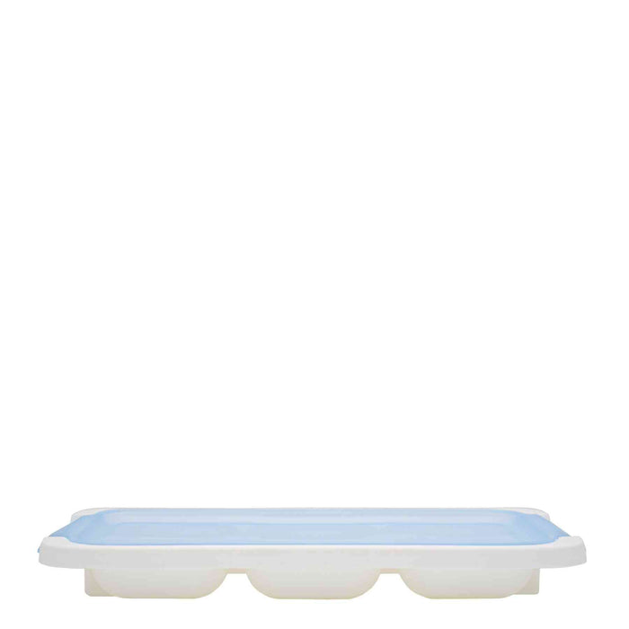Progressive 1/2 Cup Freezer Portion Pod - White & Blue