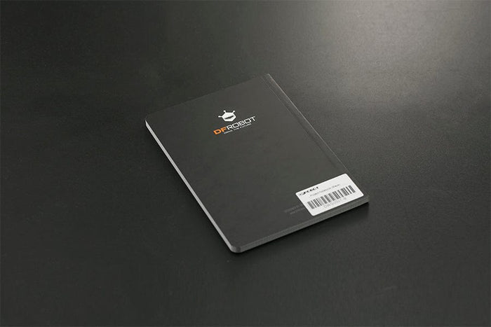 Project Notebook (Black) [Discontinued] by DFRobot - The Pi Hut