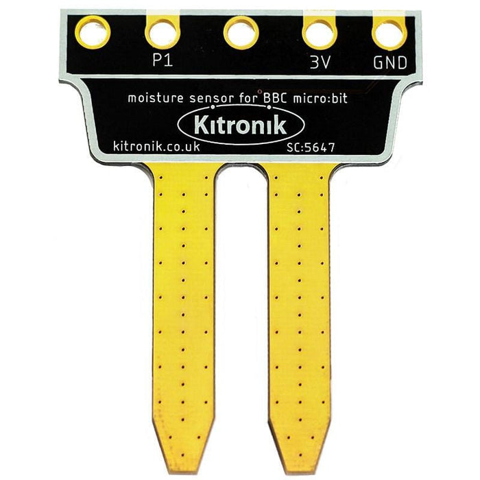 Prong Soil Moisture Sensor for BBC micro:bit by Kitronik - The Pi Hut