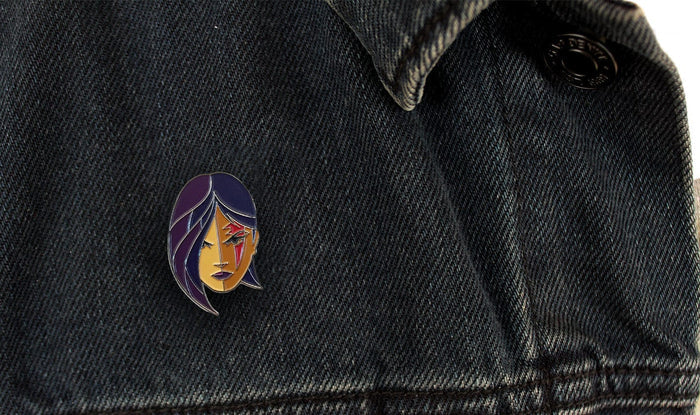 Psylocke Enamel Pin