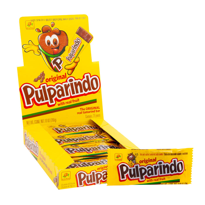 Pulparindo Original Candy Bars - 12 Count