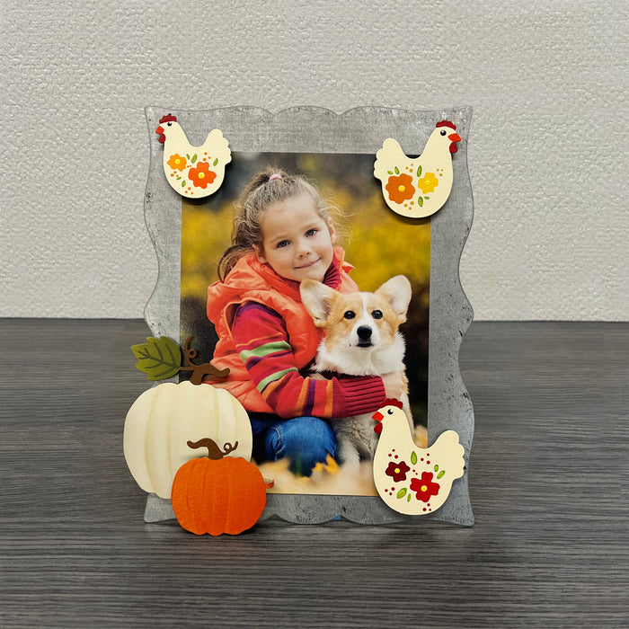 Pumpkin w/ Foldover Magnet
