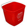 PuraPail Sanitizing Utility Pail Eliminates confusion between cleaning and sanitizing solution containers,ref used for sanitizing,reduces risk of cross-contamination,square design -IMPACTPAIL Hannah's Variety Store