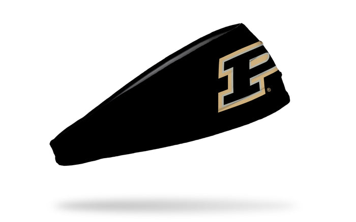 Purdue University: Logo Black Big Bang Lite Headband - View 2